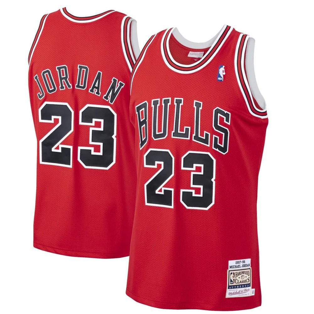 Mitchell & Ness Michael Jordan Chicago Bulls 1997-98 Red Authentic Jersey XXL